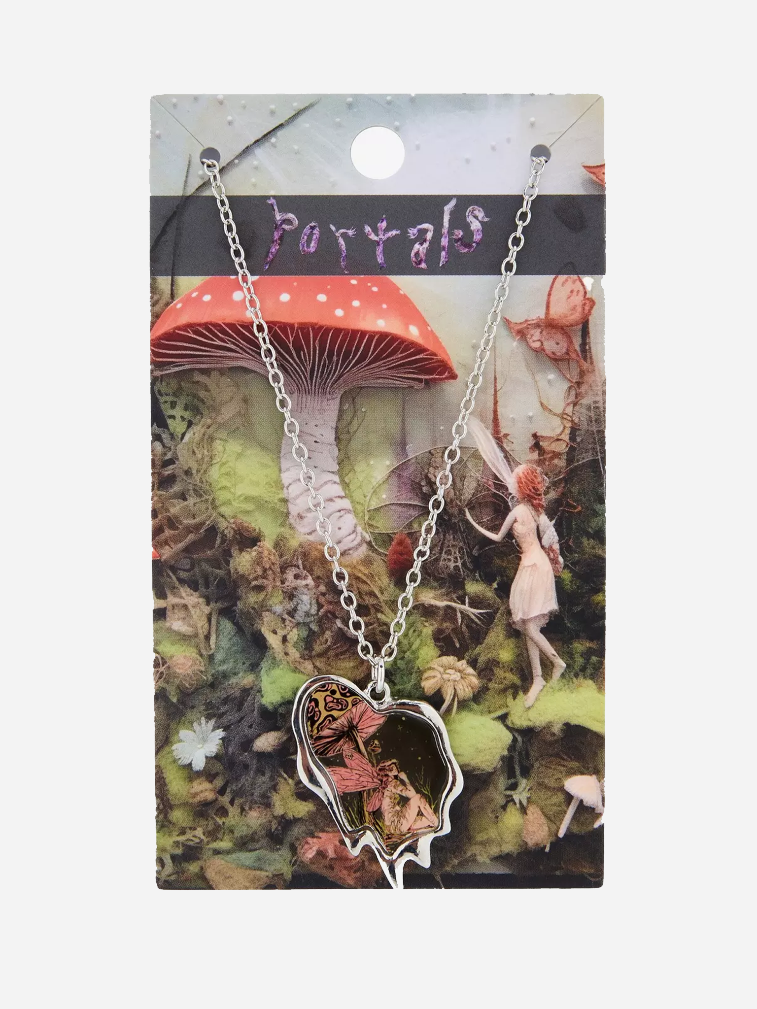 Melanie Martinez Portal Fairy Drippy Heart Necklace