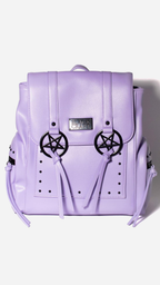Purple Pentagram Messenger Backpack - Blackcraft Cult