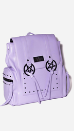 Purple Pentagram Messenger Backpack - Blackcraft Cult
