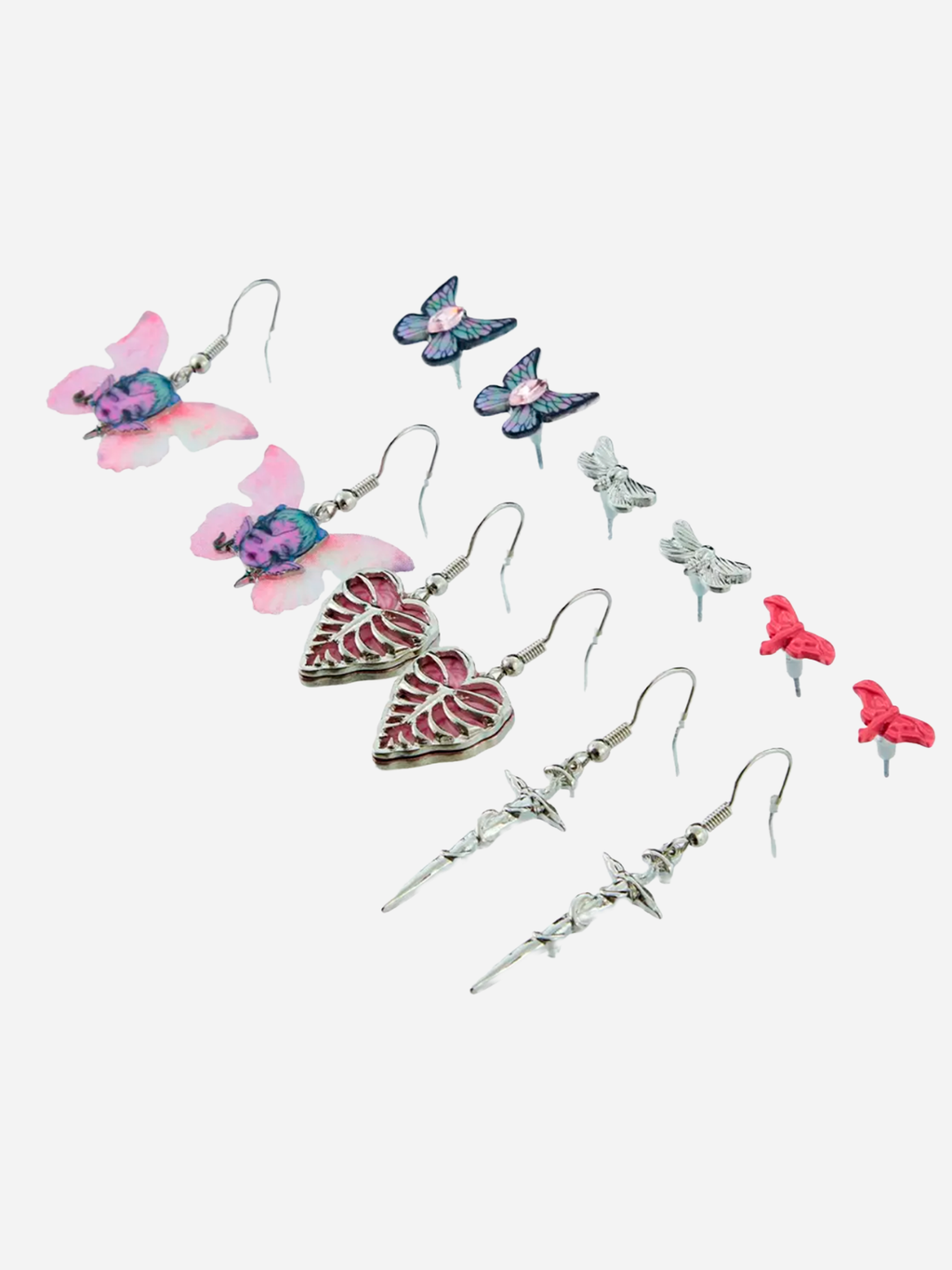 Melanie Martinez Portal Butterfly Fairy Earring Set