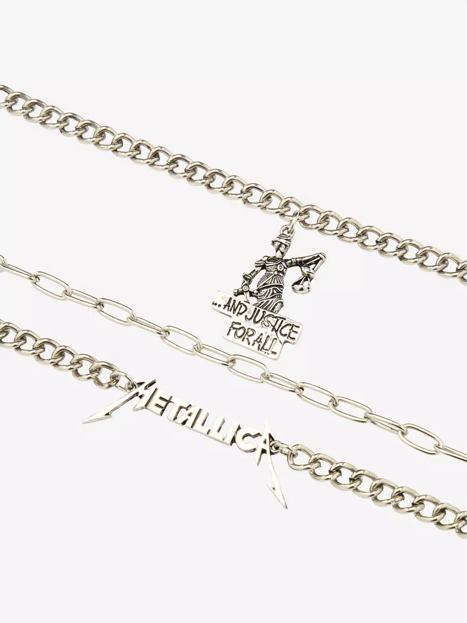 Metallica ...And Justice For All Necklace Set