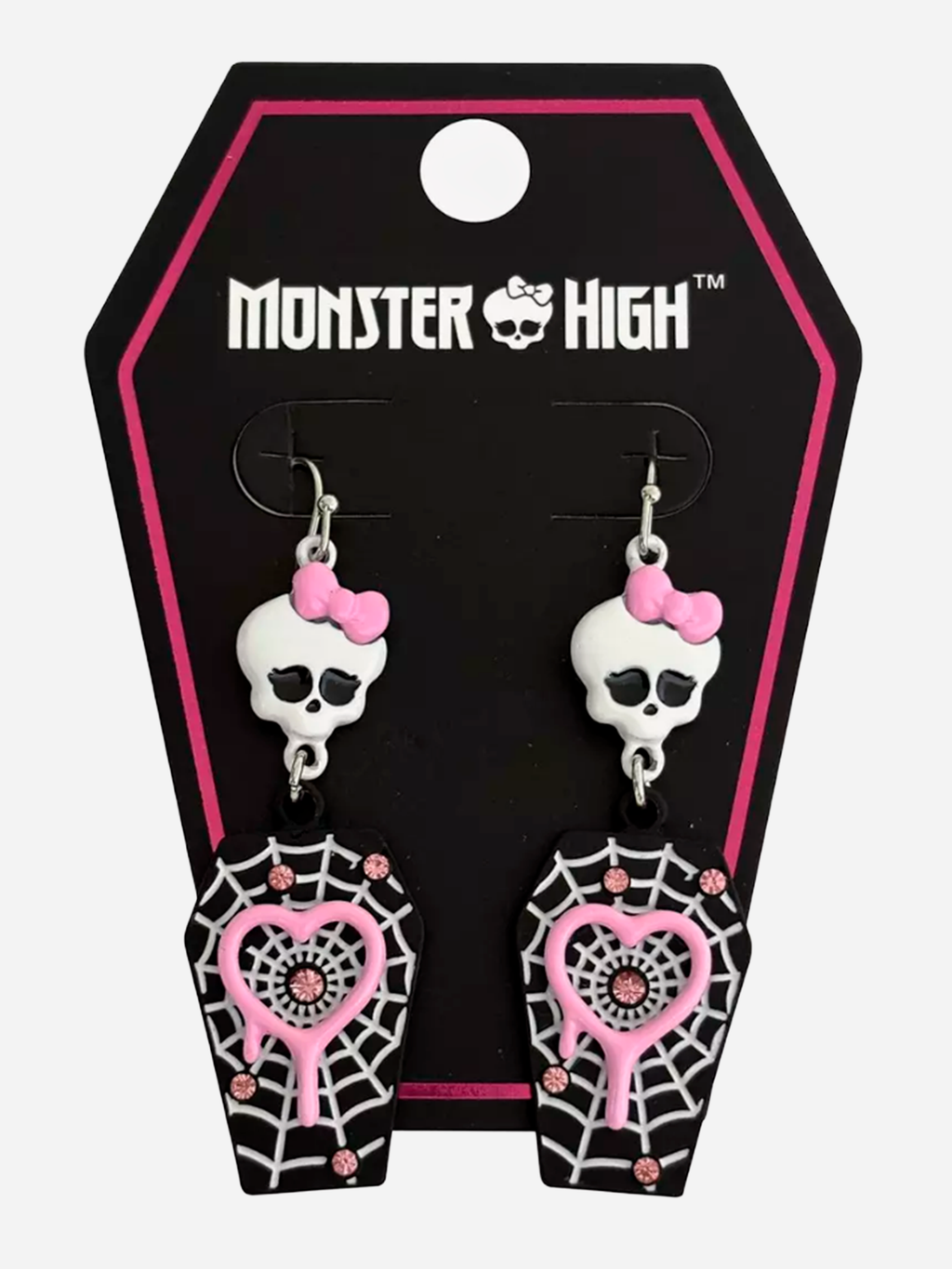 Monster High Draculaura Coffin Earrings