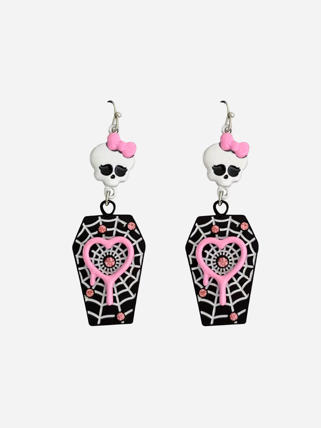 Monster High Draculaura Coffin Earrings