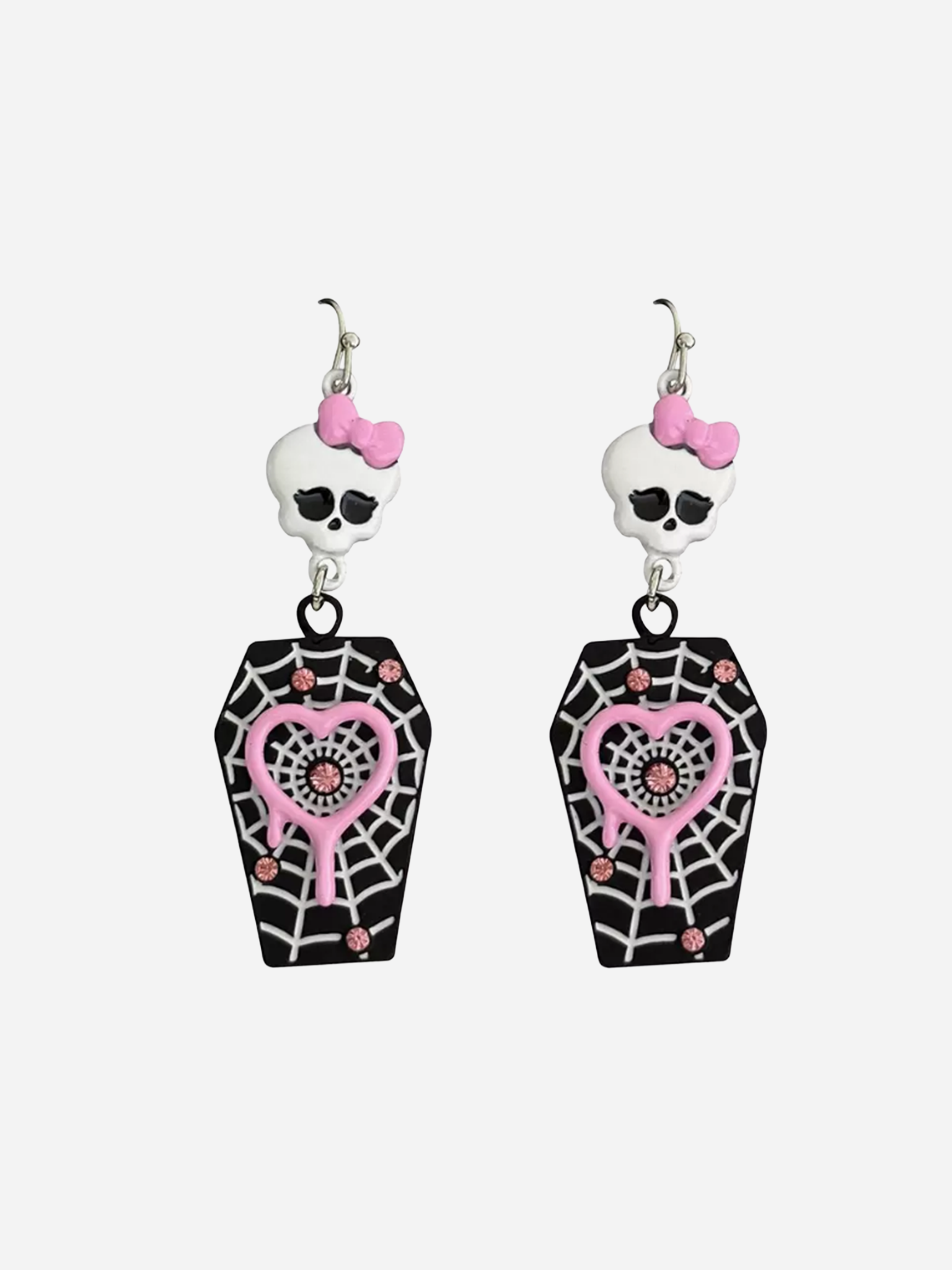 Monster High Draculaura Coffin Earrings