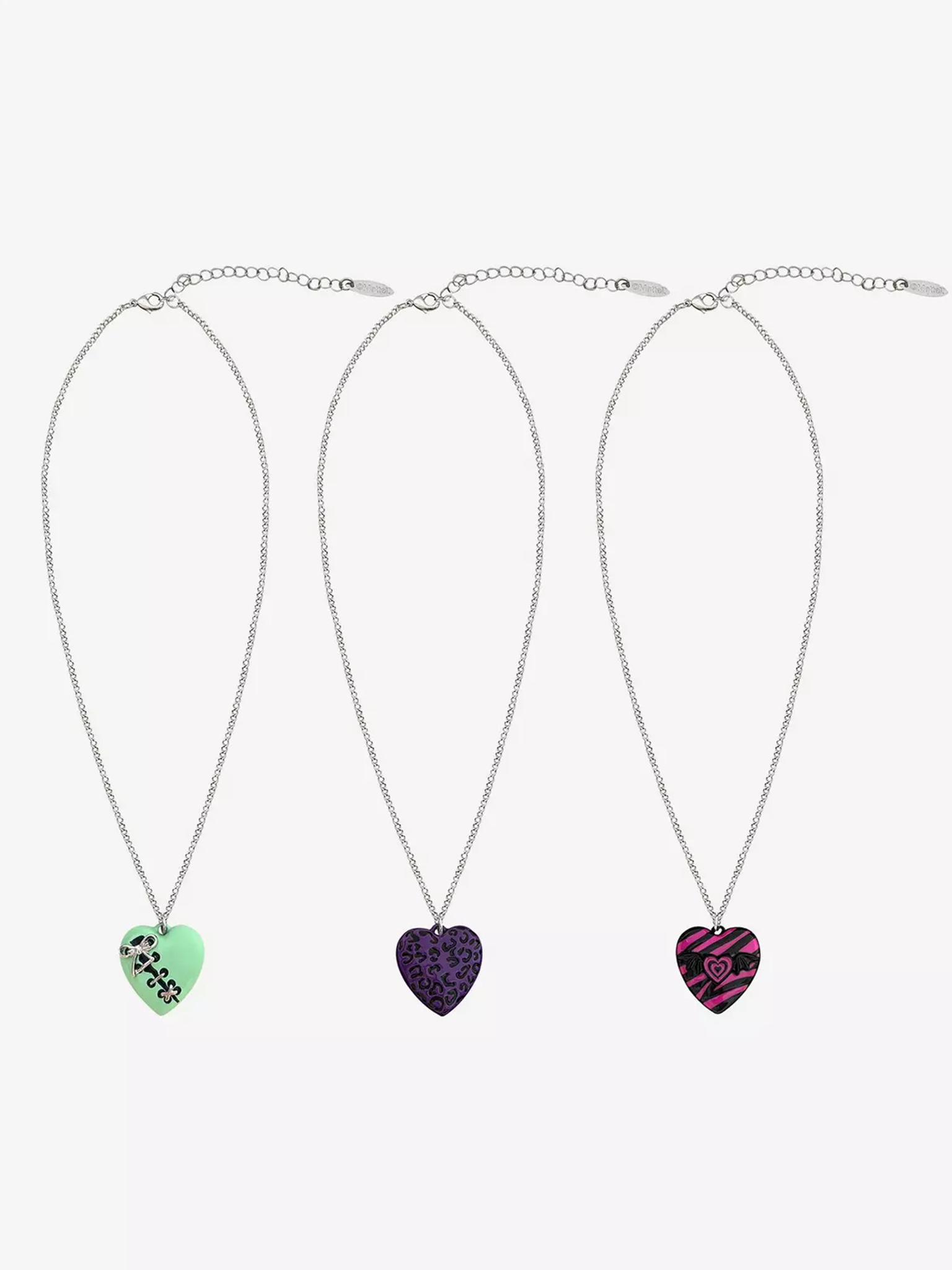 Monster High Frankie Stein Draculaura Clawdeen Wolf Necklace Set