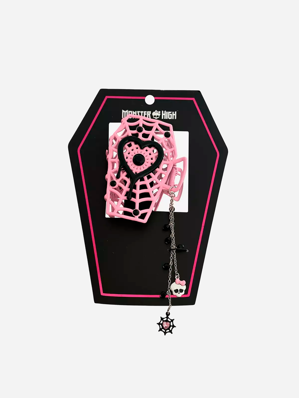 Monster High Pink Coffin Claw Hair Clip