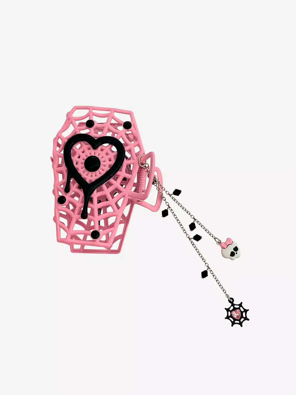 Monster High Pink Coffin Claw Hair Clip
