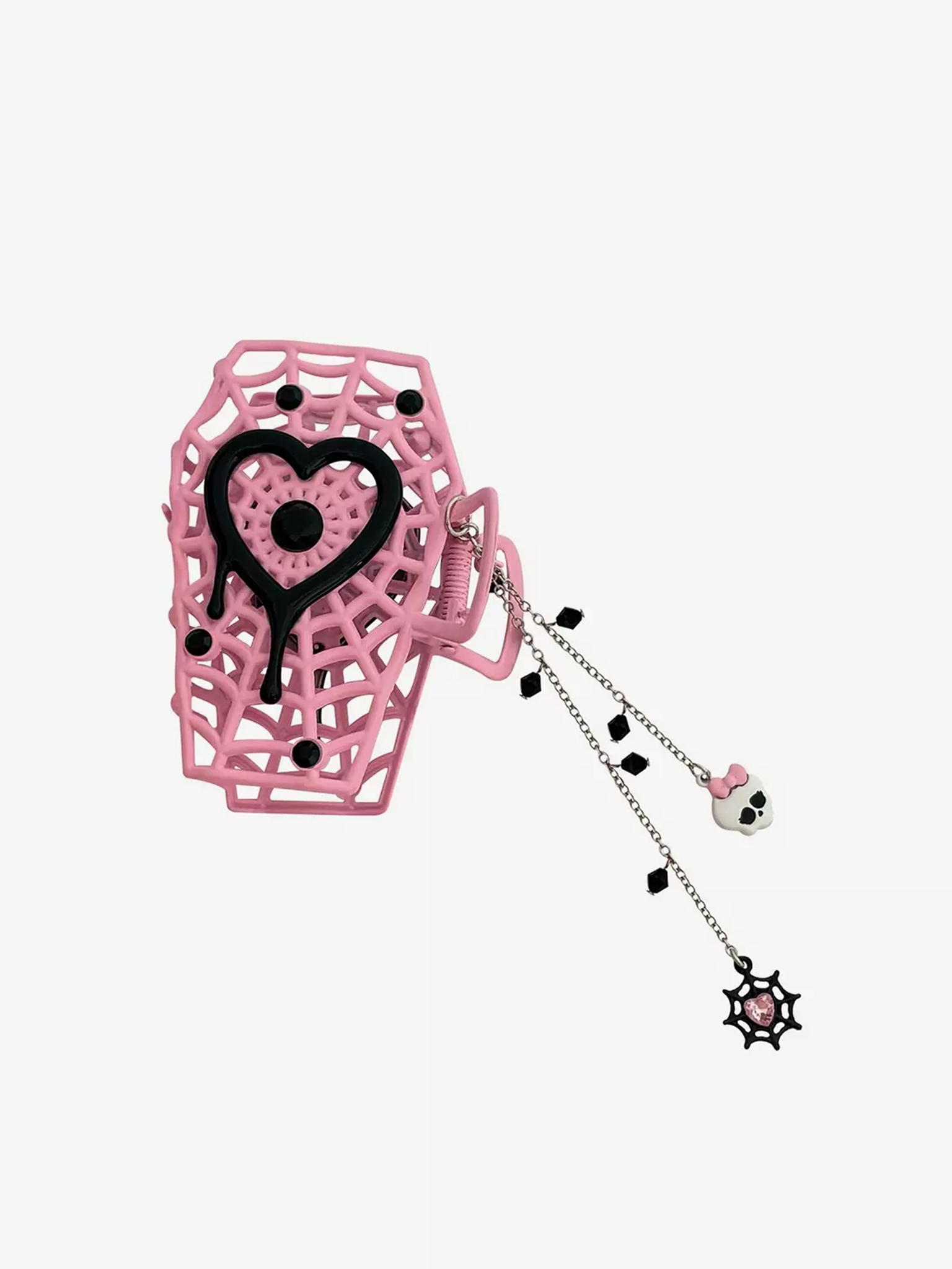 Monster High Pink Coffin Claw Hair Clip