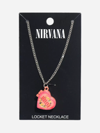 Nirvana Heart Shaped Box Locket Necklace