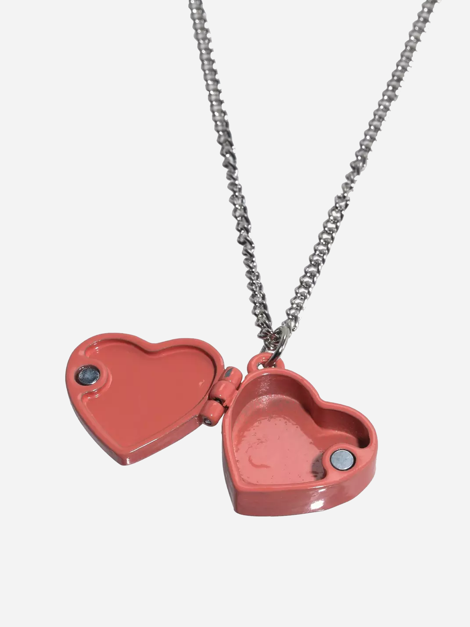 Nirvana Heart Shaped Box Locket Necklace