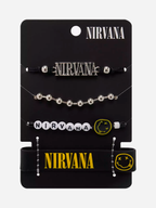 Nirvana Logo Bracelet Set
