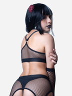 Fishnet Lingerie Set