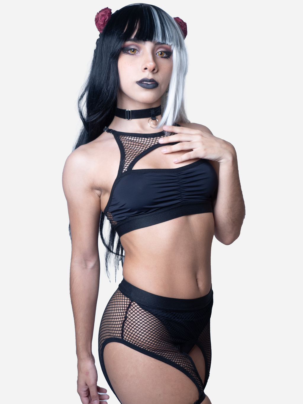 Fishnet Lingerie Set