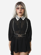 Pentagram Double Belt Harness