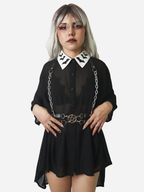 Pentagram Double Belt Harness