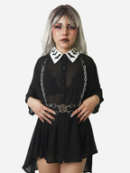 Pentagram Double Belt Harness