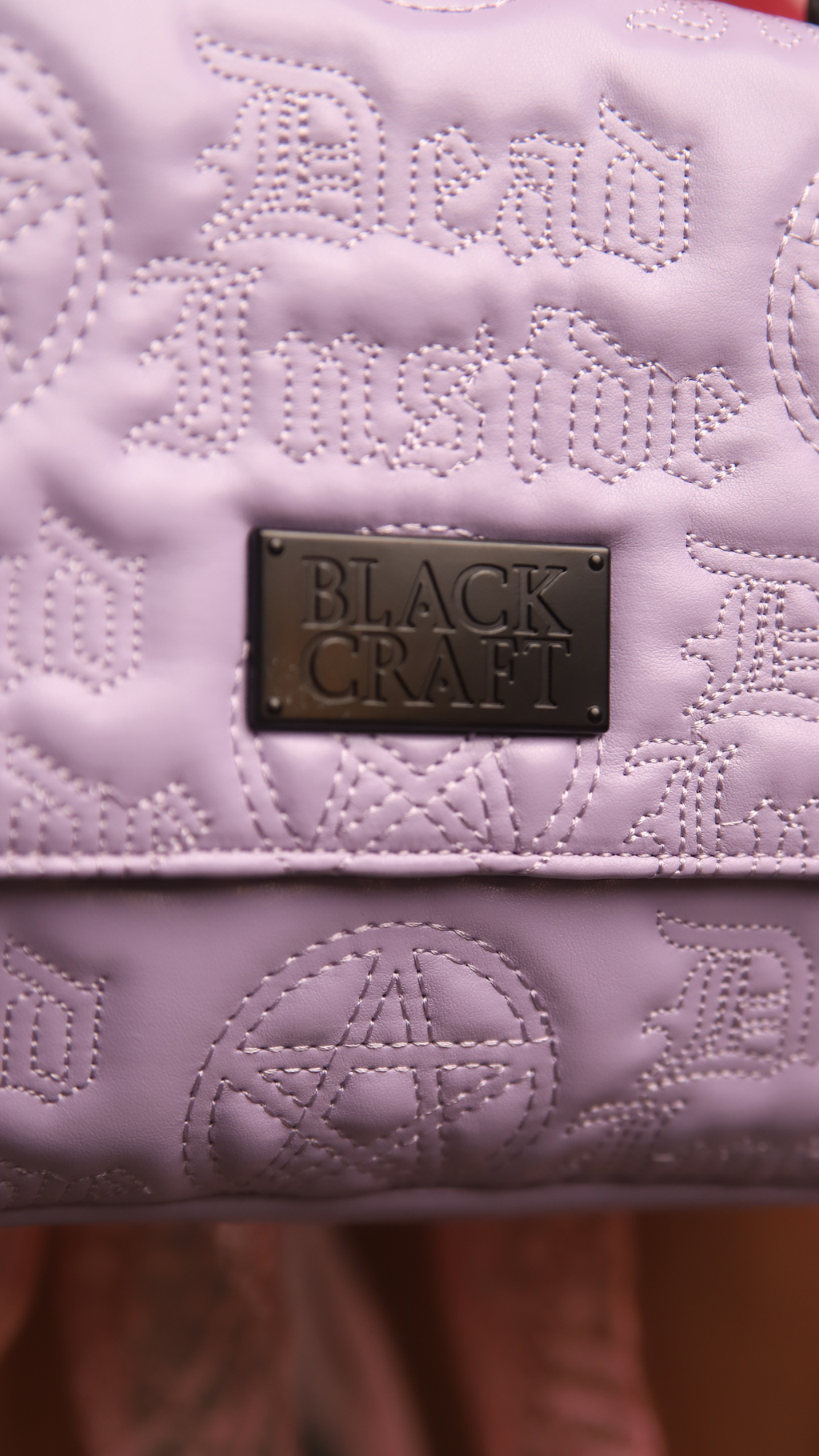 Purple Dead Inside Shoulder Bag - Blackcraft Cult