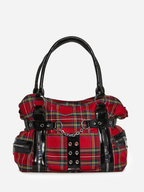 Rebel Class Plaid Shoulder Bag