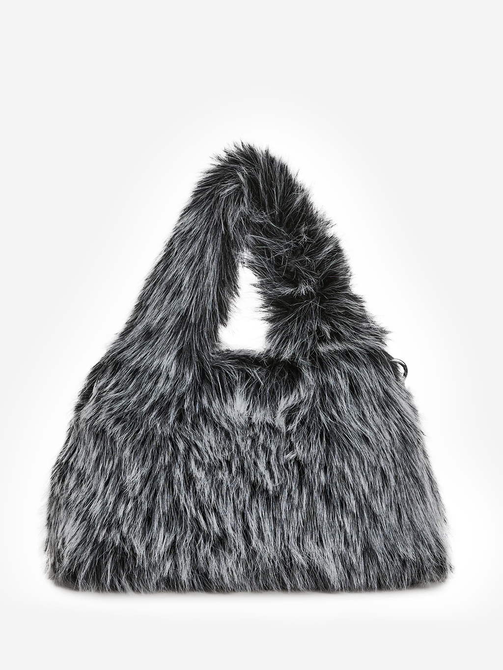 Silver Fox Fur Bag
