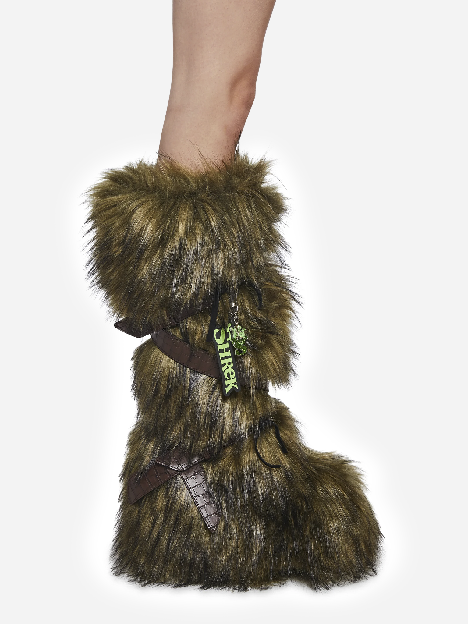 Shrek Instincts Faux Fur Boots