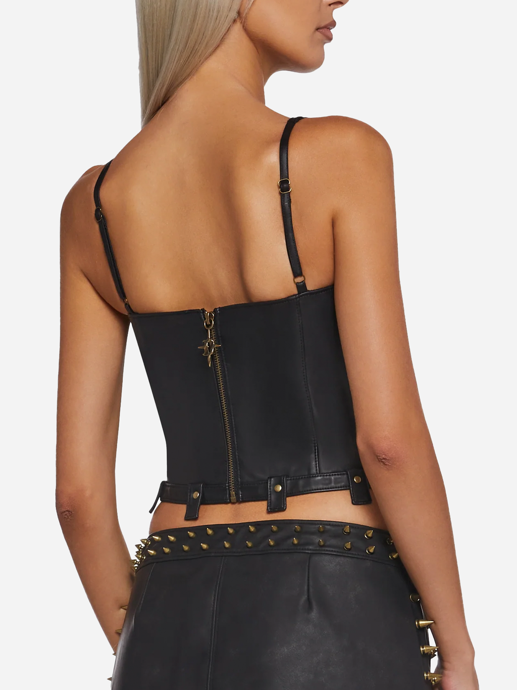 Signal Studded Corset Top