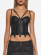 Signal Studded Corset Top