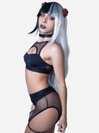 Fishnet Lingerie Set