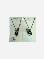 Spirited Away Soot Sprite Best Friend Necklace Set