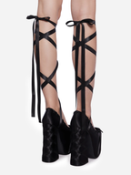 Sweet Sonata Ballet Wrap Heels