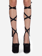 Sweet Sonata Ballet Wrap Heels