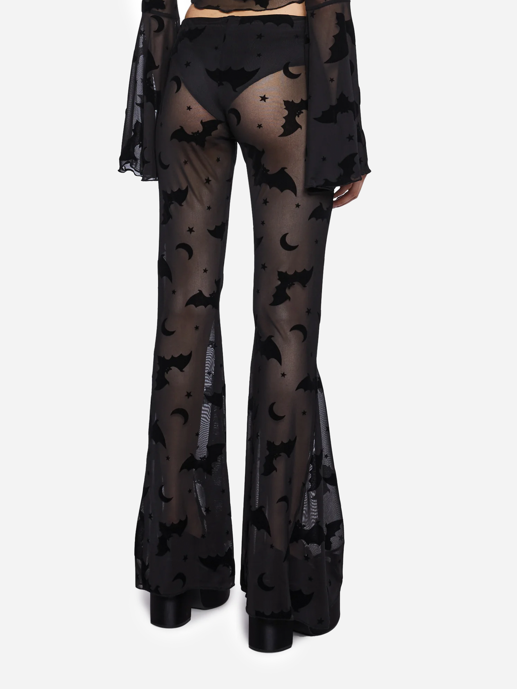 Sweetly Sinister Flared Pants