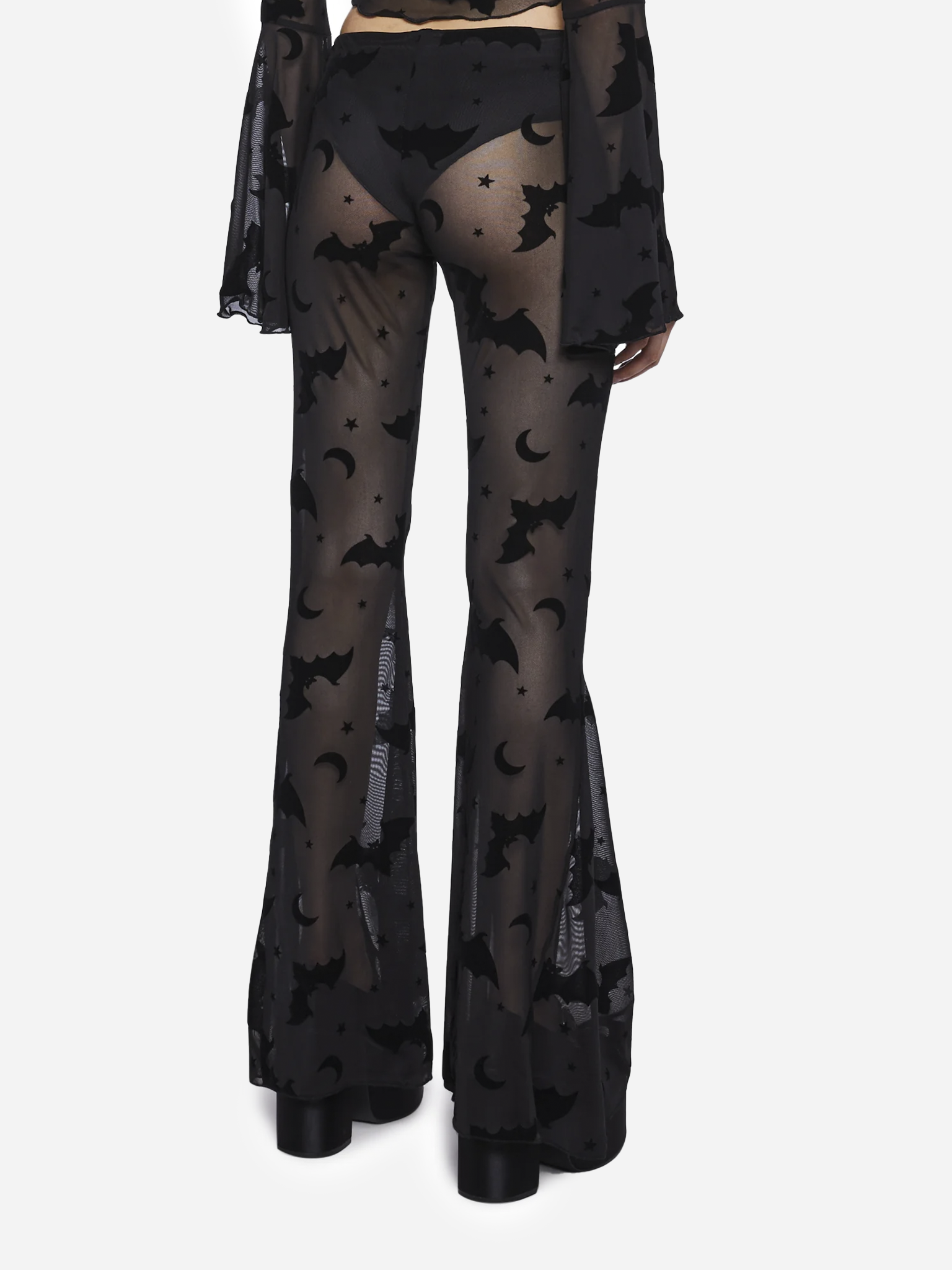 Sweetly Sinister Flared Pants