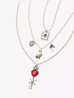 Thorn & Fable Mad Tea Party Skeleton Key Necklace Set