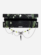 Thorn & Fable Spiderweb Butterfly Choker
