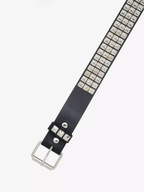 Three Row Pyramid Stud Belt