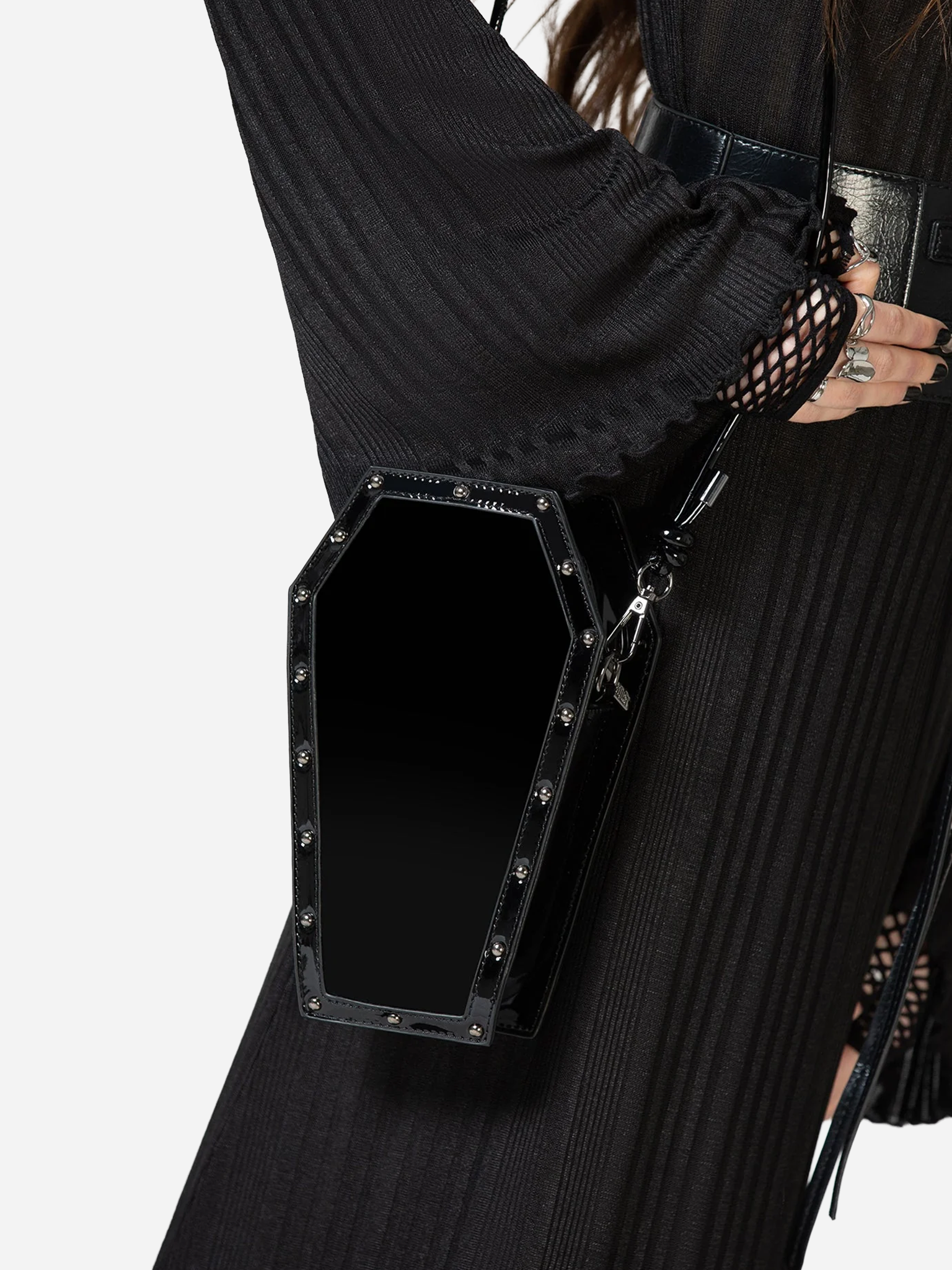 Unconfirmed Coffin Crossbody Bag