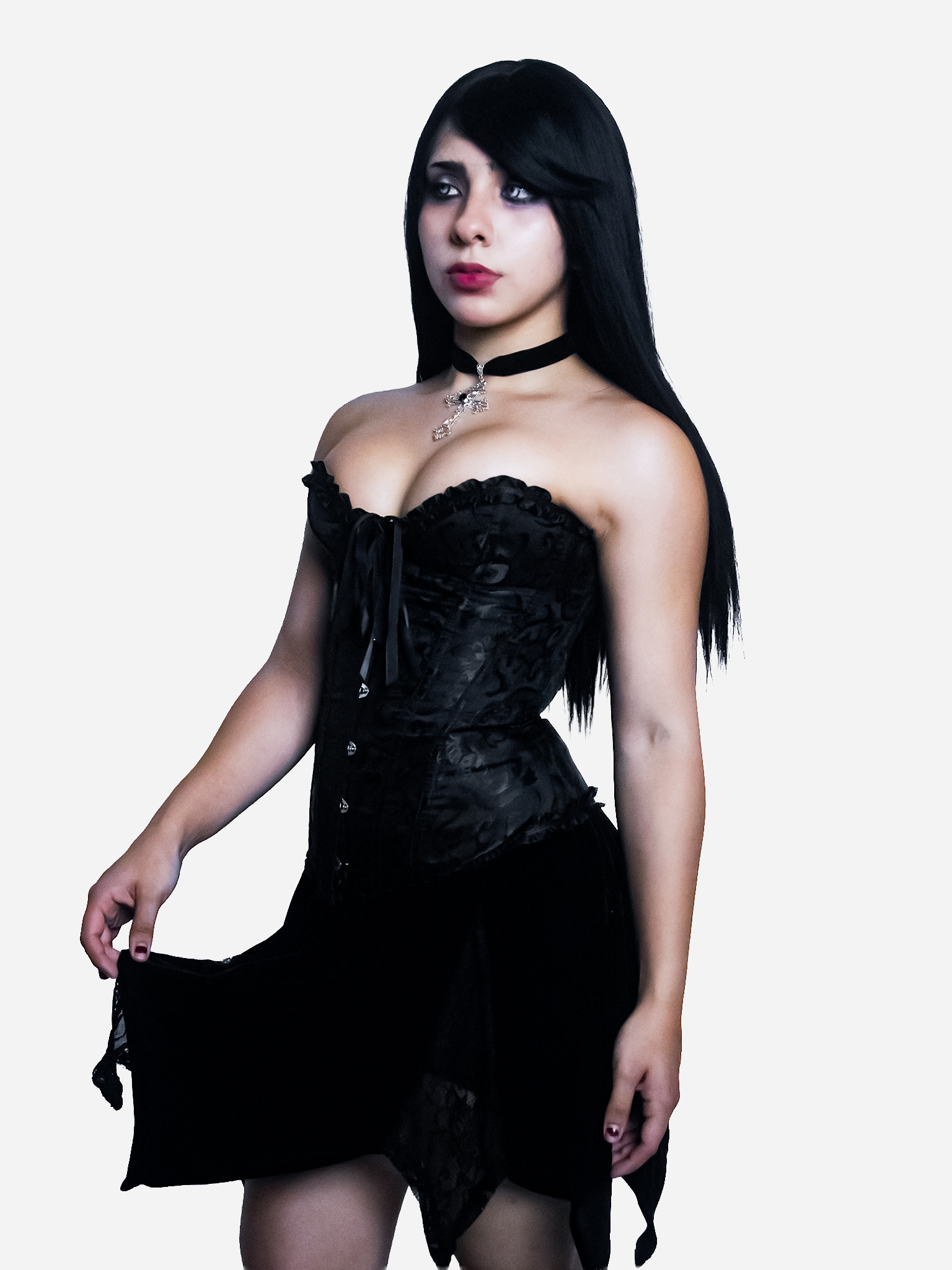 Black Victorian Corset