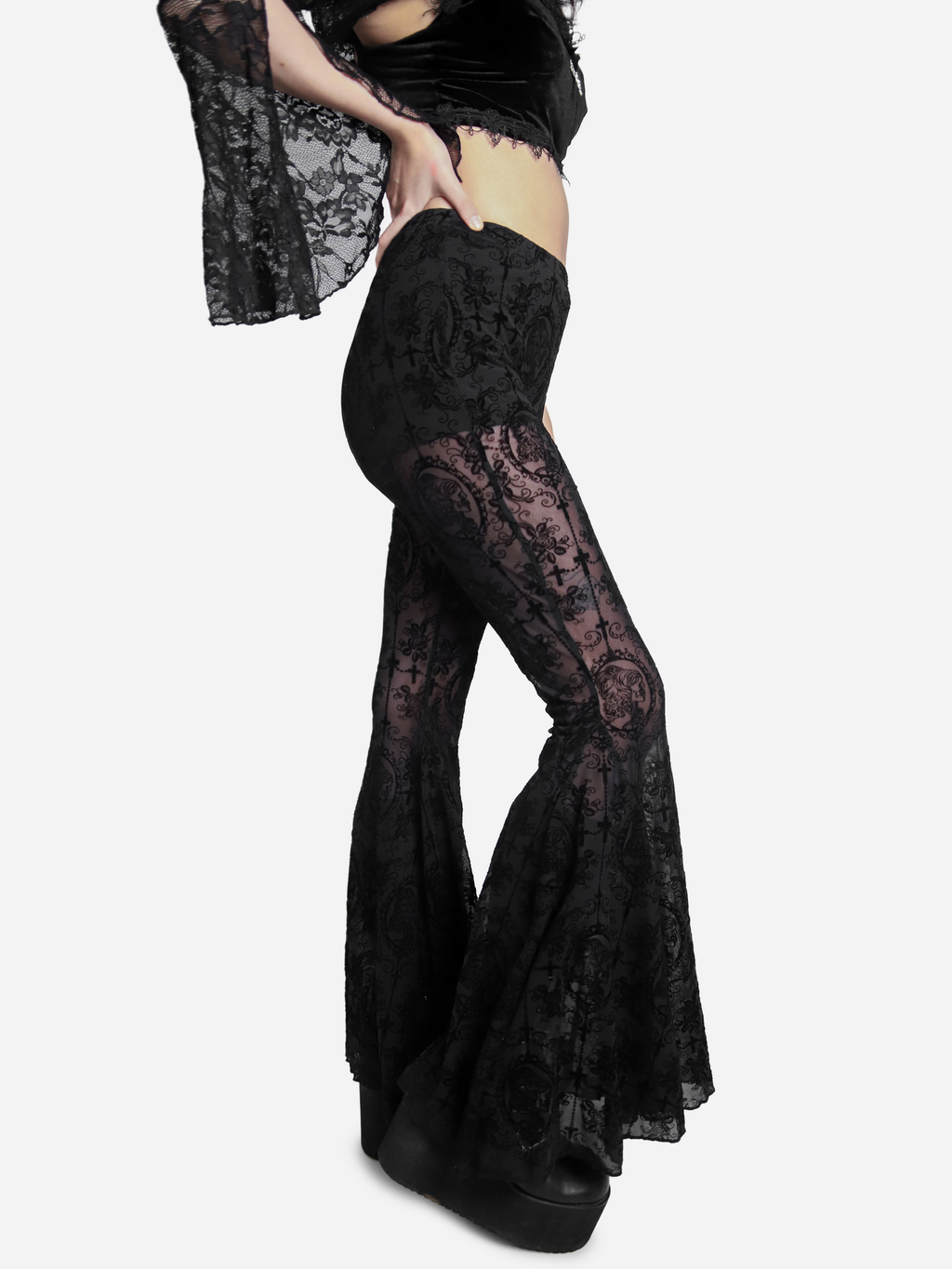 Victorian Flared Pants