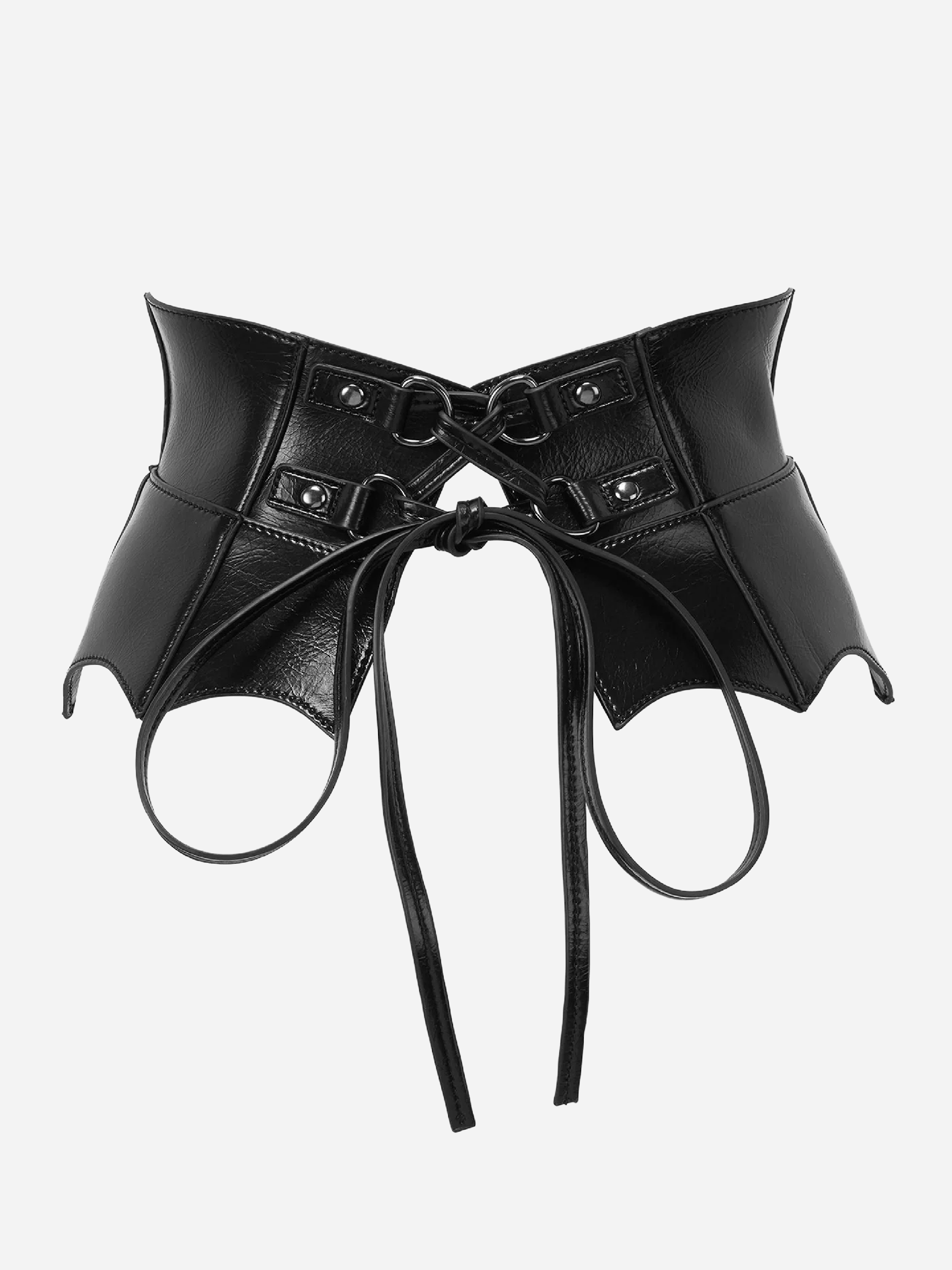 Wetland Bat Peplum Corset