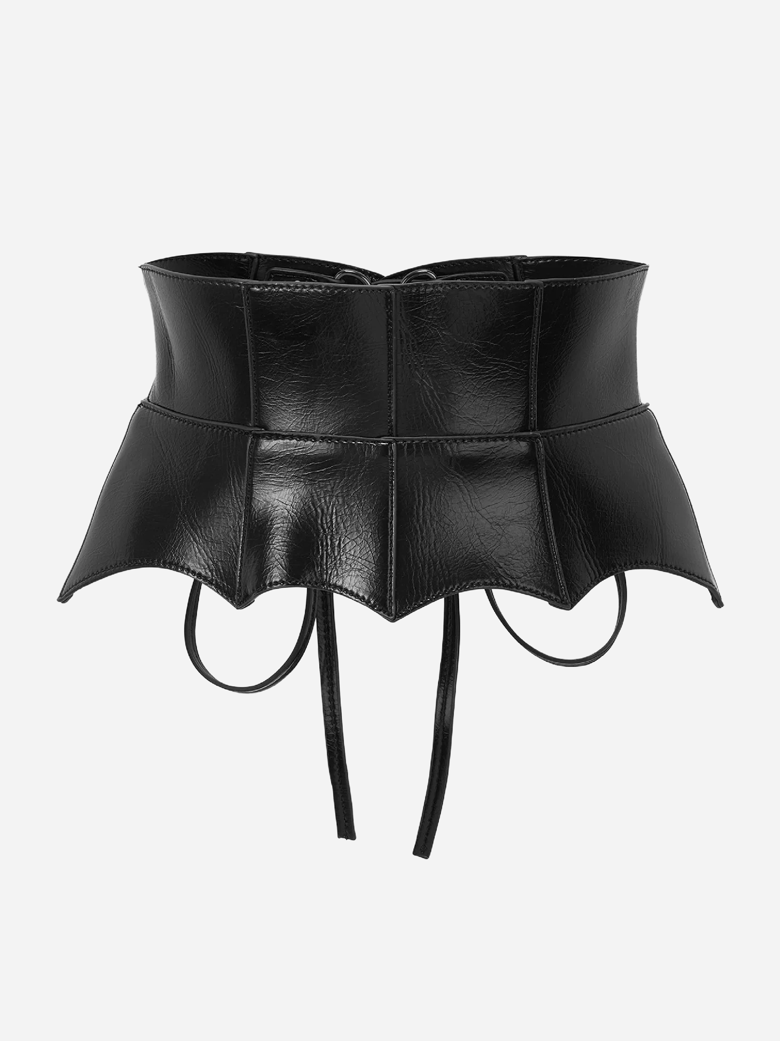 Wetland Bat Peplum Corset
