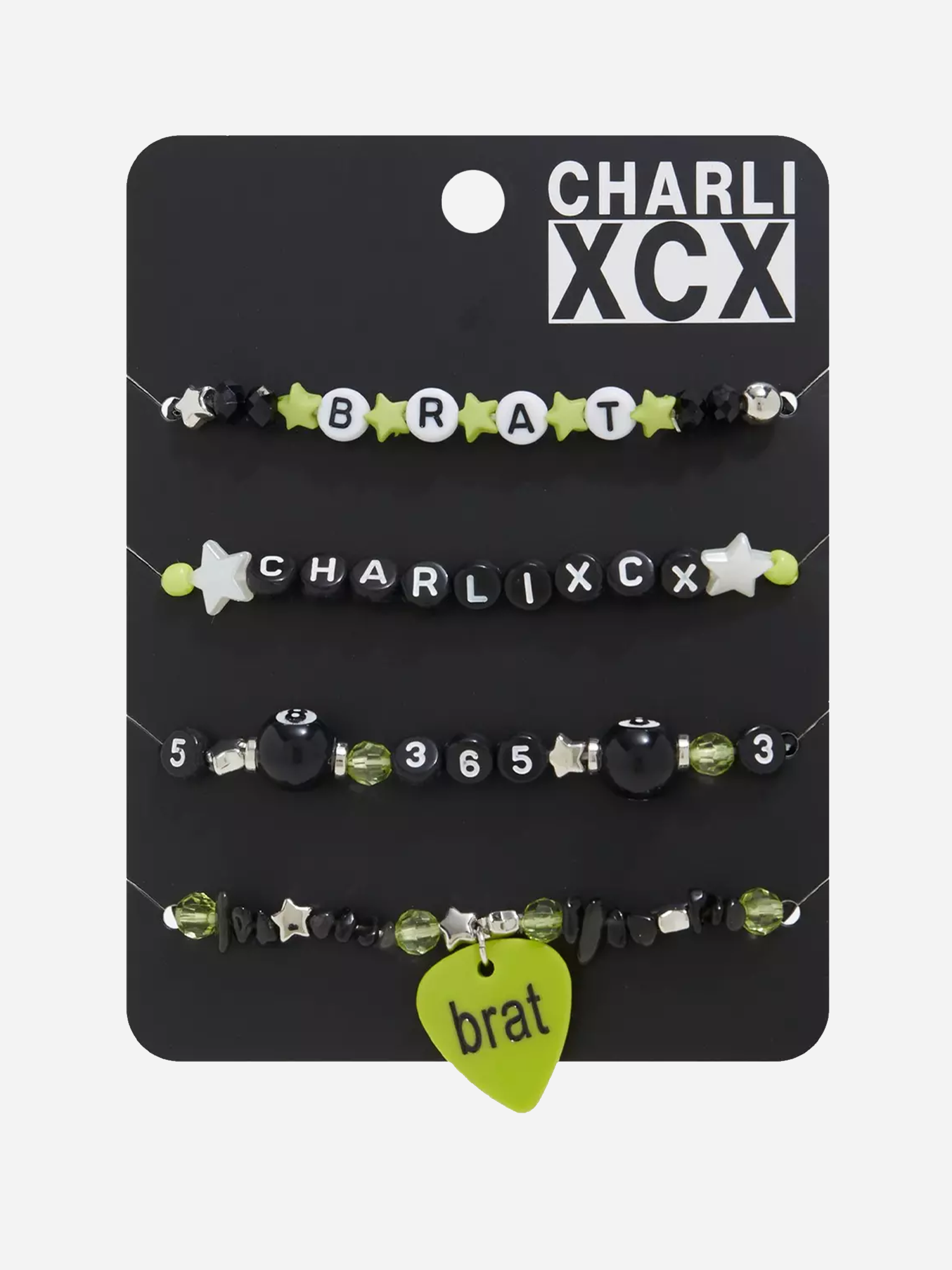 Charli XCX Brat Bracelet Set
