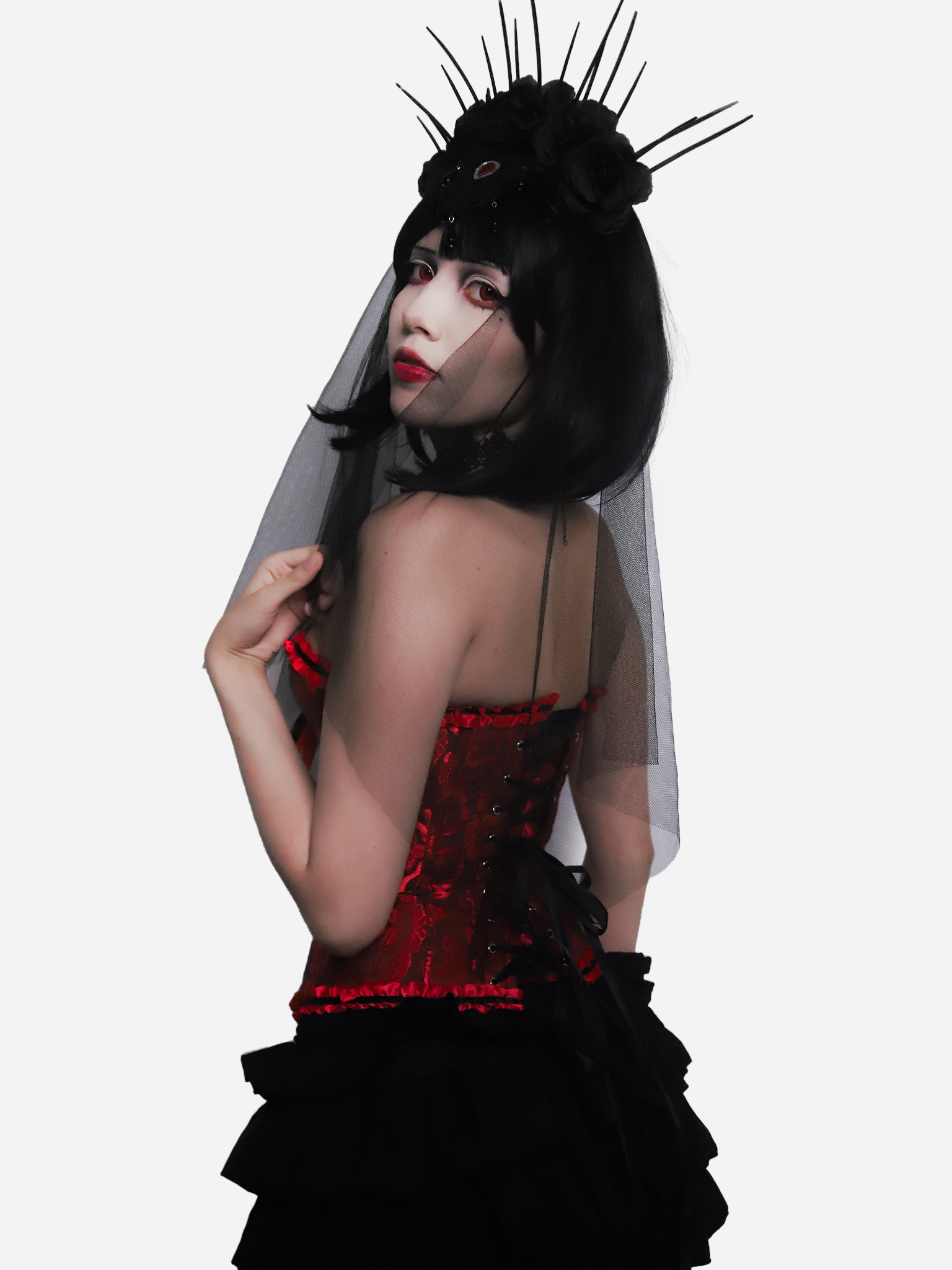 Red Victorian Corset