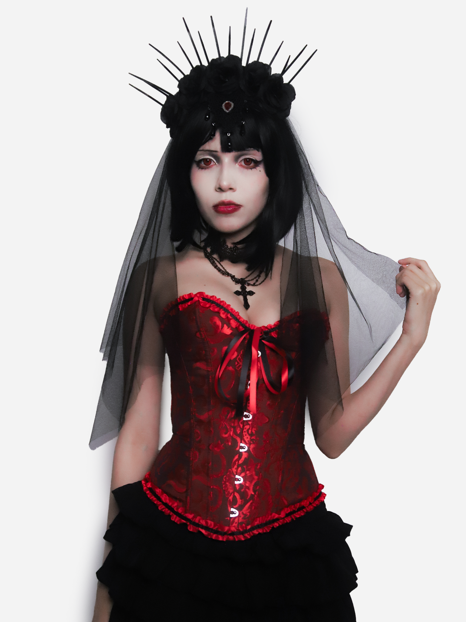 Red Victorian Corset