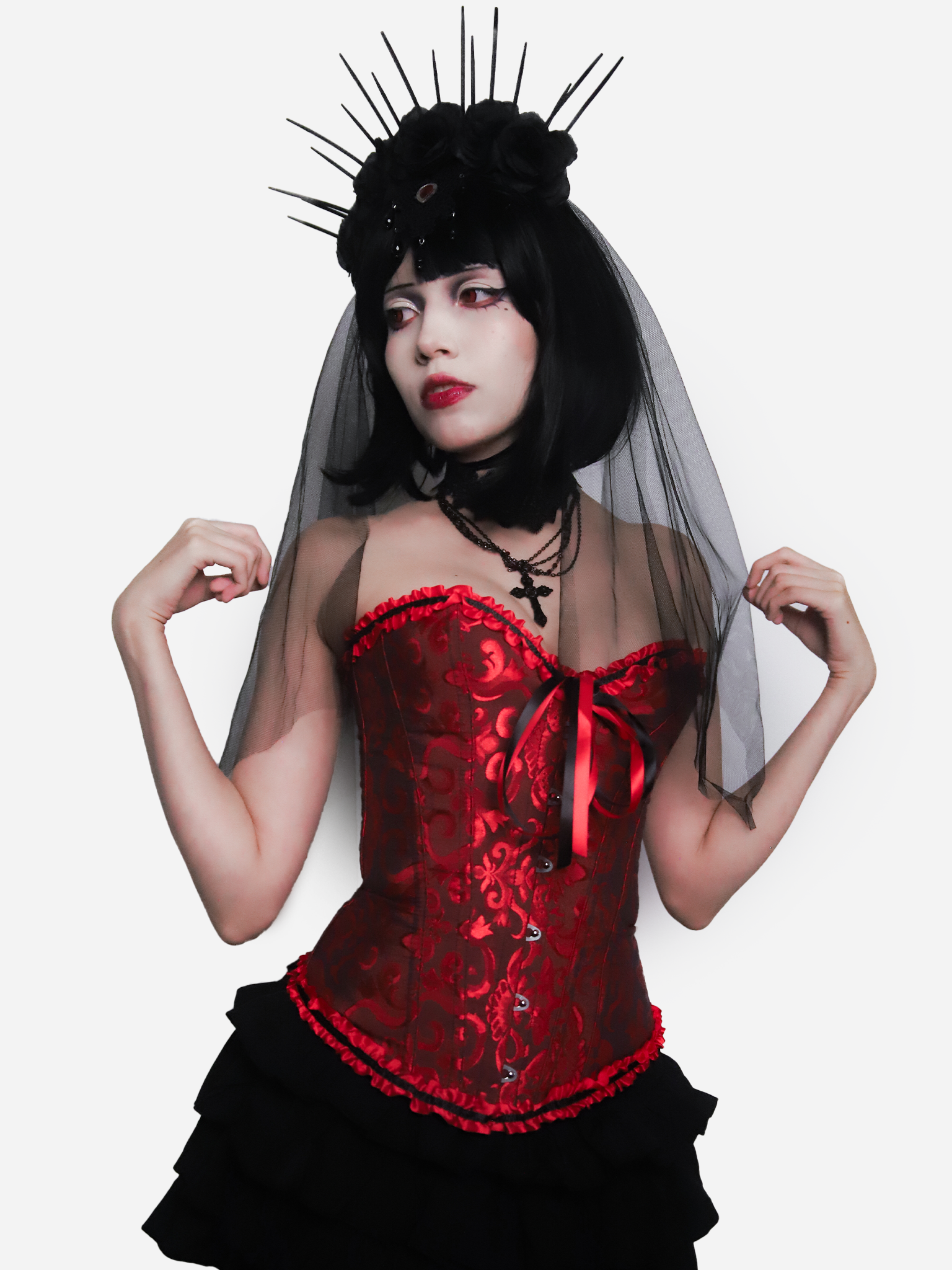 Red Victorian Corset
