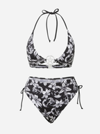 Floral Skull Bikini