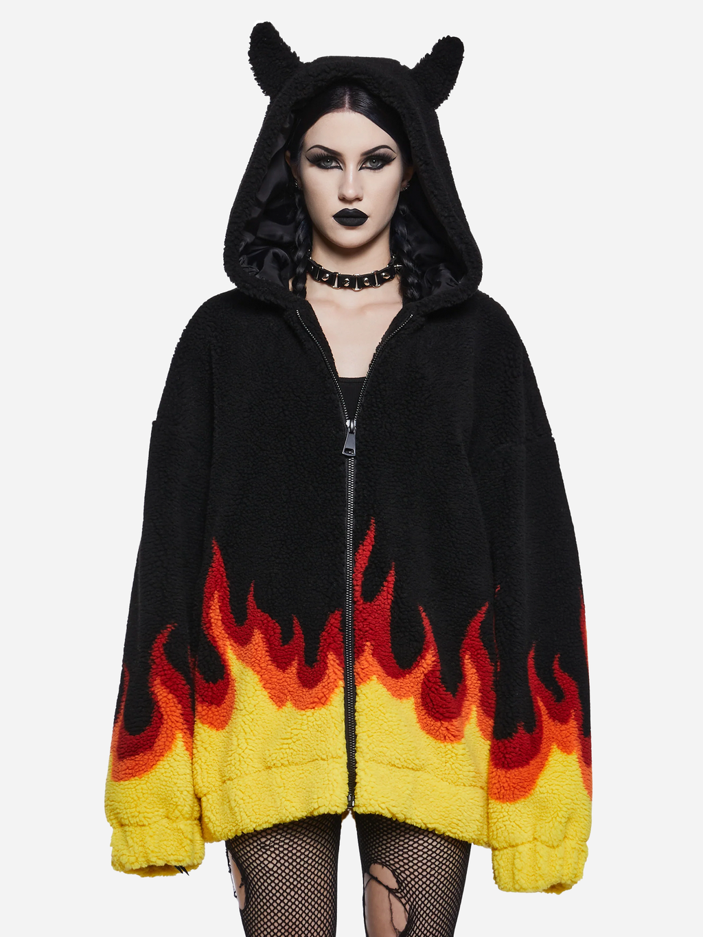 Hellfire Event Hooded Sherpa Jacket
