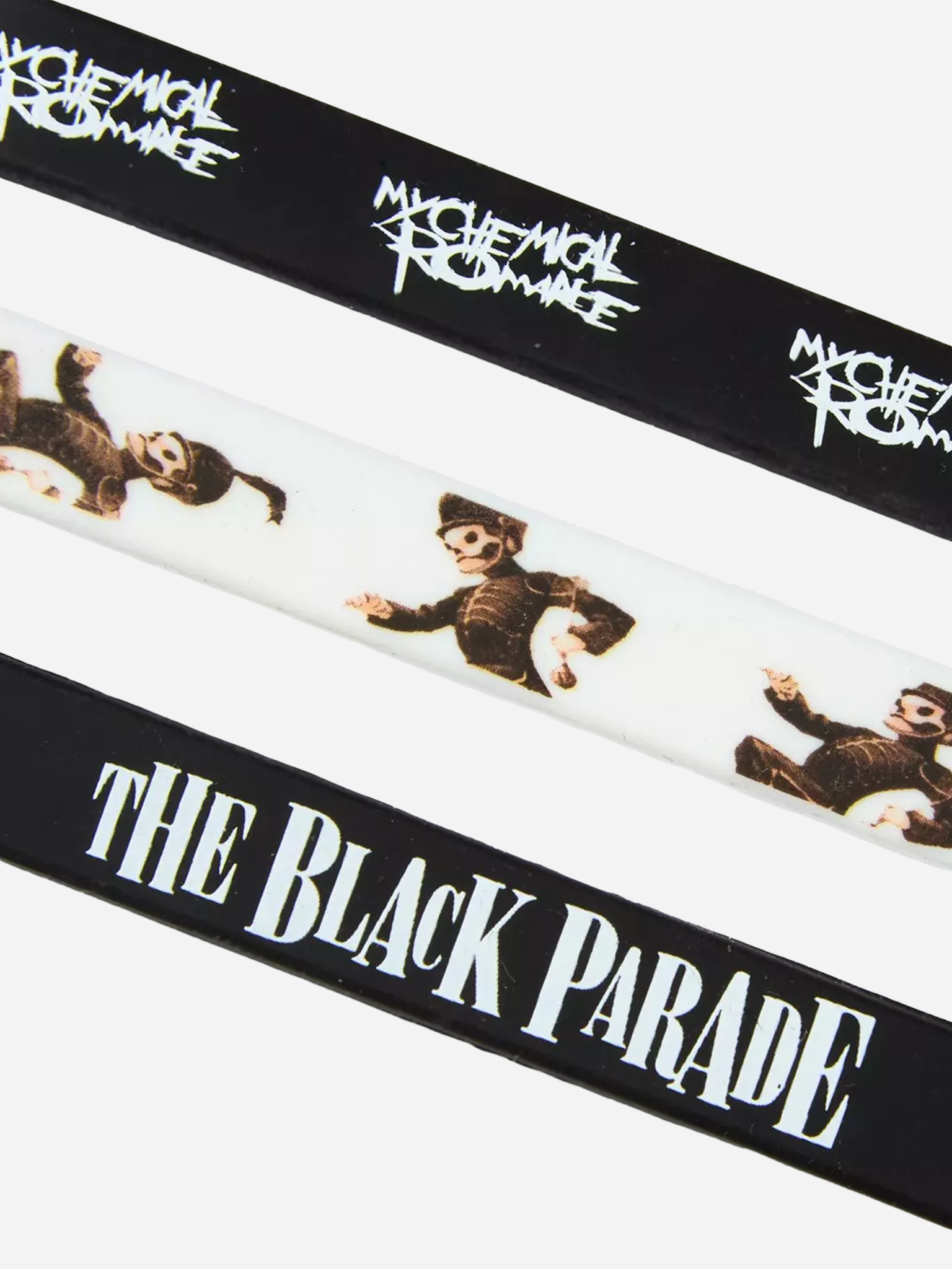 My Chemical Romance The Black Parade Rubber Bracelet Set