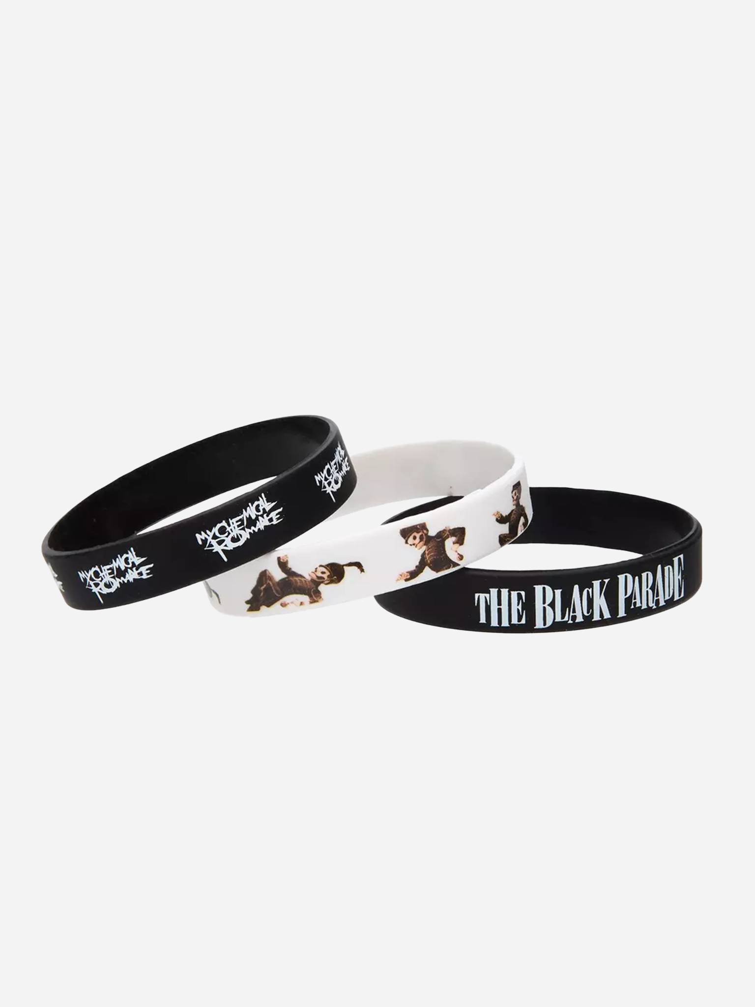 My Chemical Romance The Black Parade Rubber Bracelet Set