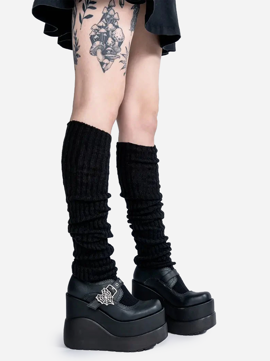 Cute Leg Warmers Black