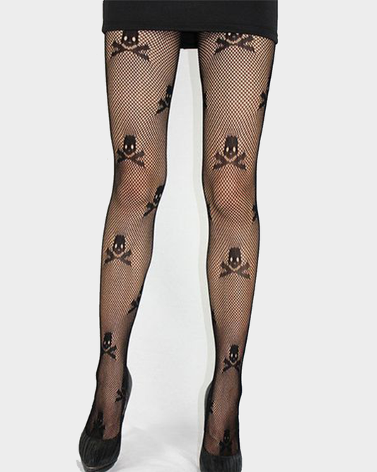 Skull Pantyhose